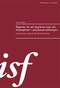 Bild på ISF-rapporten