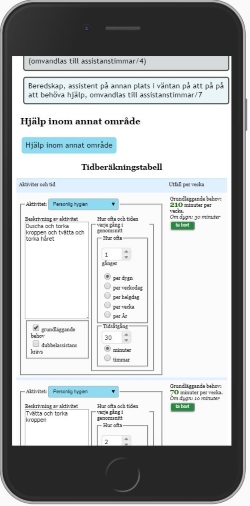 mobil med behovsr&auml;knare
