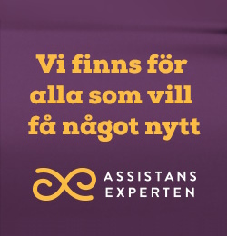 annons Assistans Experten, Vi finns för alla som vill något nytt