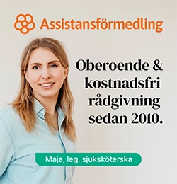 annons Assistansförmedling - Assistansförmedling Oberoende & kostnadsfri rådgivning sedan 2010. Maja, leg. sjuksköterska