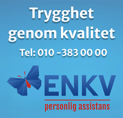 annons ENKV personlig assistans- Trygghet genom kvalitet - Tel: 010-383 00 00