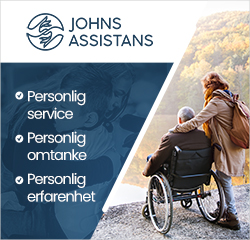 Johns Assistans annons Personlig service, Personlig omtanke, Personlig  erfarenhet