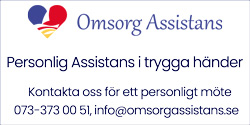 annons Omsorg Assistans  - Personlig Assistans i trygga händer - Kontakta oss för ett personligt möte 073-373 00 51, info@omsorgassistans.se