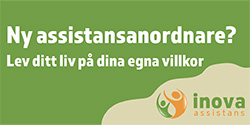 annons Inova Assistans - Ny assistansanordnare? Lev ditt liv på dina egna vilkor