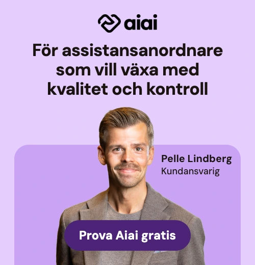 aiai För assistansanordnare som vill växa med kvalitet och kontroll