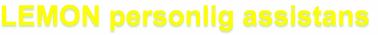 Lemon Personlig Assistans AB